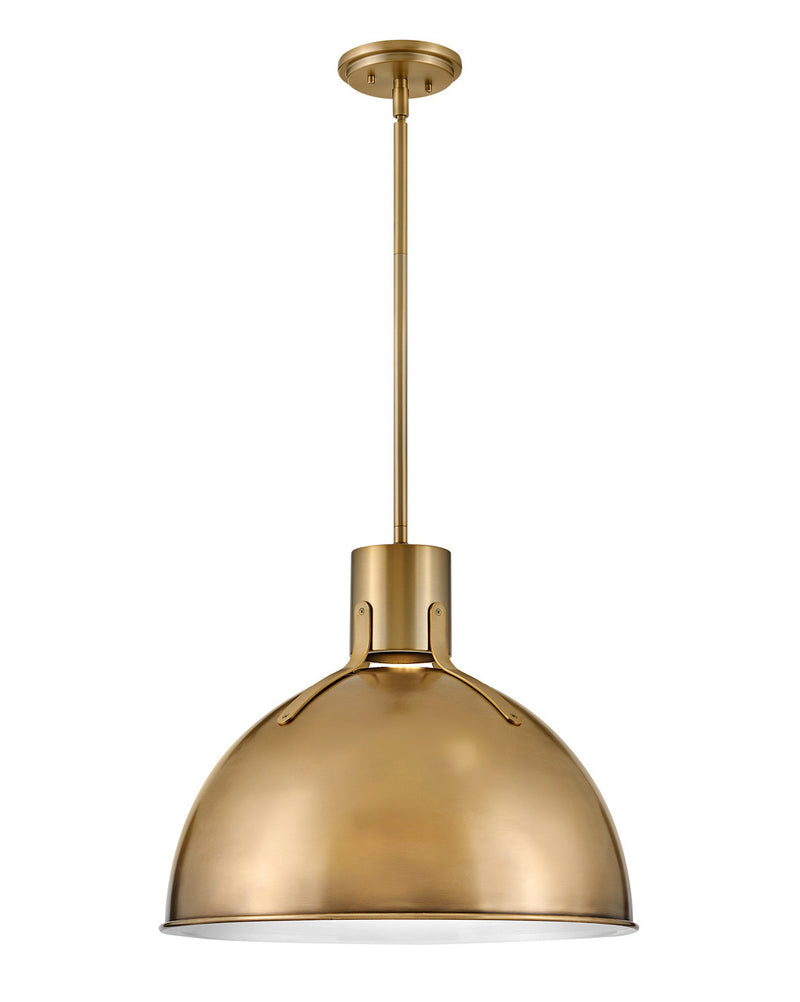 Argo Medium Pendant in Heritage Brass