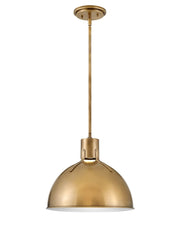 Argo 14" Pendant in Heritage Brass
