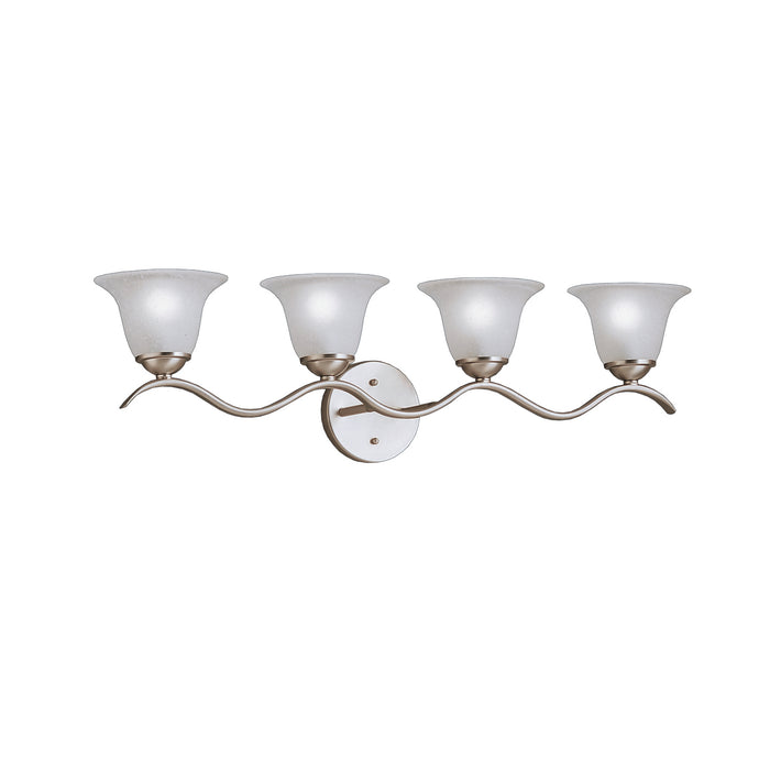 Dover Bath Sconce 4-Light in Brushed Nickel