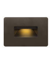 Luna Horizontal LED Step Light in Bronze