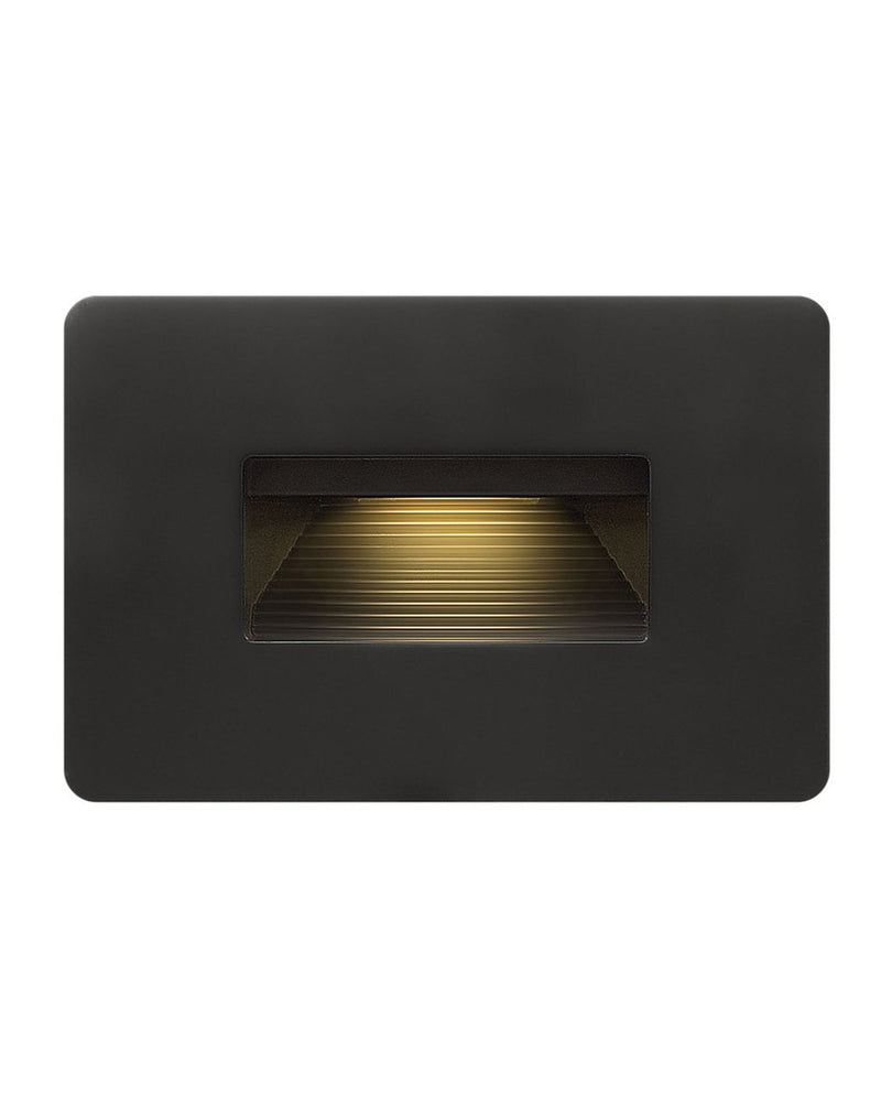 Luna Horizontal LED Step Light in Satin Black