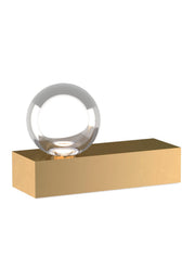Mina Table Lamp in Natural Brass