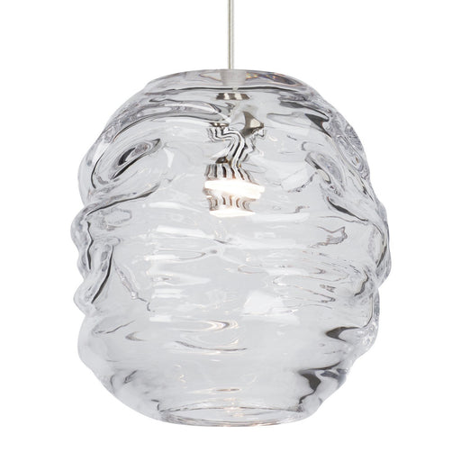 Audra 5.3" Pendant in Satin Nickel