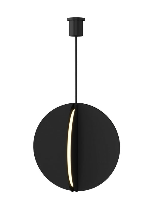 Bau 28 Pendant in Nightshade Black