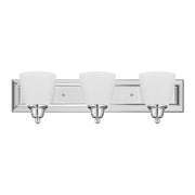 Springfield 3-Light Bath Vanity Light in Polished Chrome