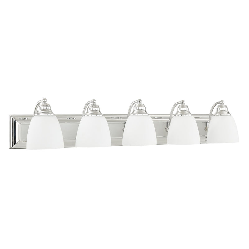 Springfield 5-Light Bath Vanity Light in Polished Chrome