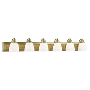 Springfield 6-Light Bath Vanity Light in Antique Brass