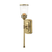 Lawrenceville Large Wall Sconce in Antique Brass