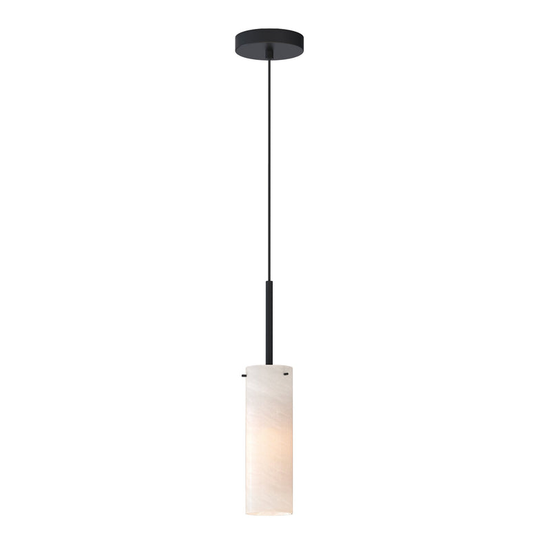 Blizzard 1 Light Pendant in Black