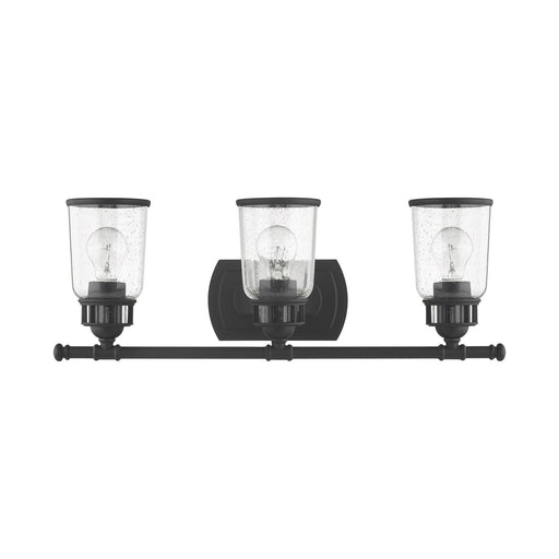 Lawrenceville 3-Light Bath Vanity Light in Black