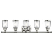 Lawrenceville 5-Light Large Bath Vanity Light in Polished Chrome