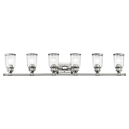 Lawrenceville 6-Light Bath Vanity Light in Polished Chrome