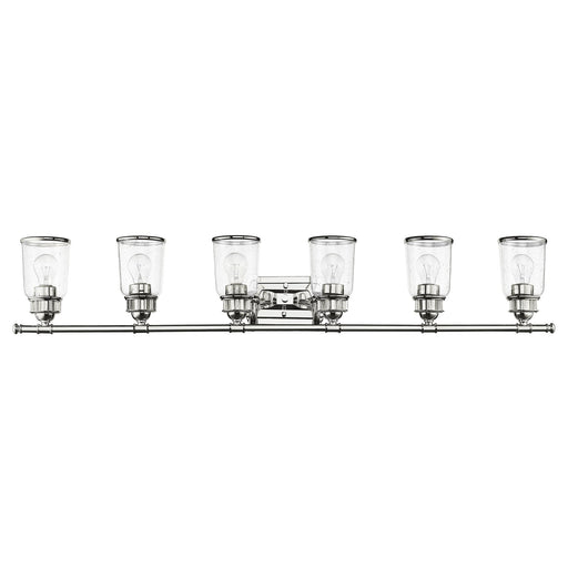 Lawrenceville 6-Light Bath Vanity Light in Polished Chrome