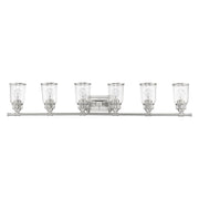Lawrenceville 6-Light Bath Vanity Light in Brushed Nickel