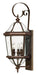 2454CB - Augusta Medium Wall Mount Lantern in Copper Bronze by Hinkley Lighting