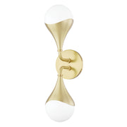 H416302-AGB - Ariana LED Bath in Aged Brass by Mitzi