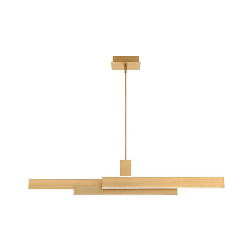 Cameno 45" Linear Pendant in Matte Gold