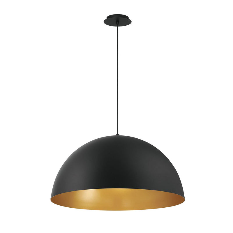 Laverton 23.5" Pendant in Gold-Black Mix