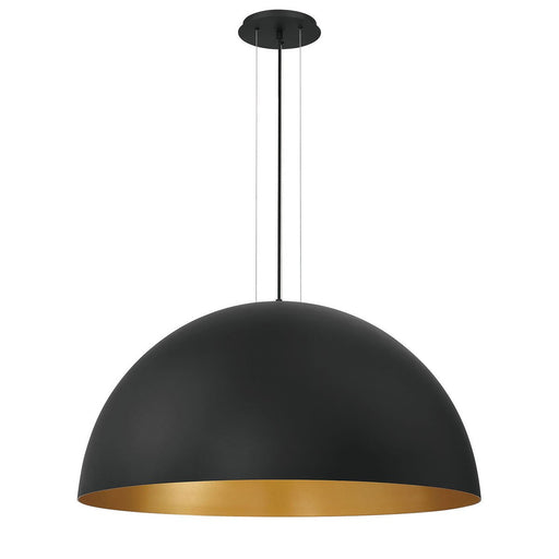 Laverton 35.5" Pendant in Gold-Black Mix