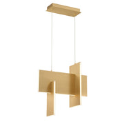 Coburg 8" x 20" Pendant in Gold