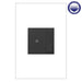 adorne 700W sofTap Tru-Universal Dimmer with Microban in Graphite