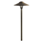 Dome Path and Spread Light 8.25" in Centennial Brass