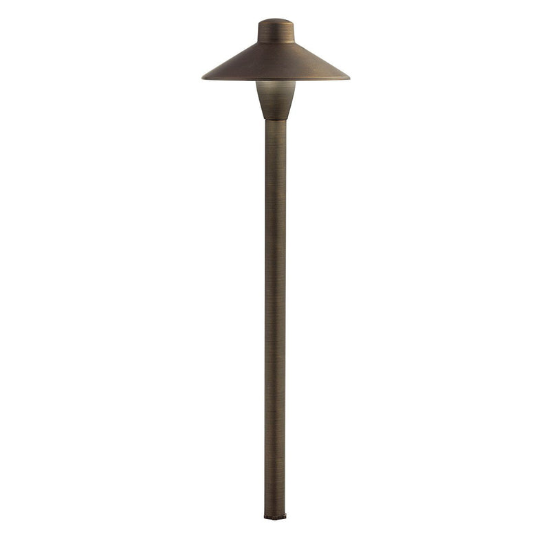 Integrated LED Path Light 6.75" x 23" in Centennial Brass
