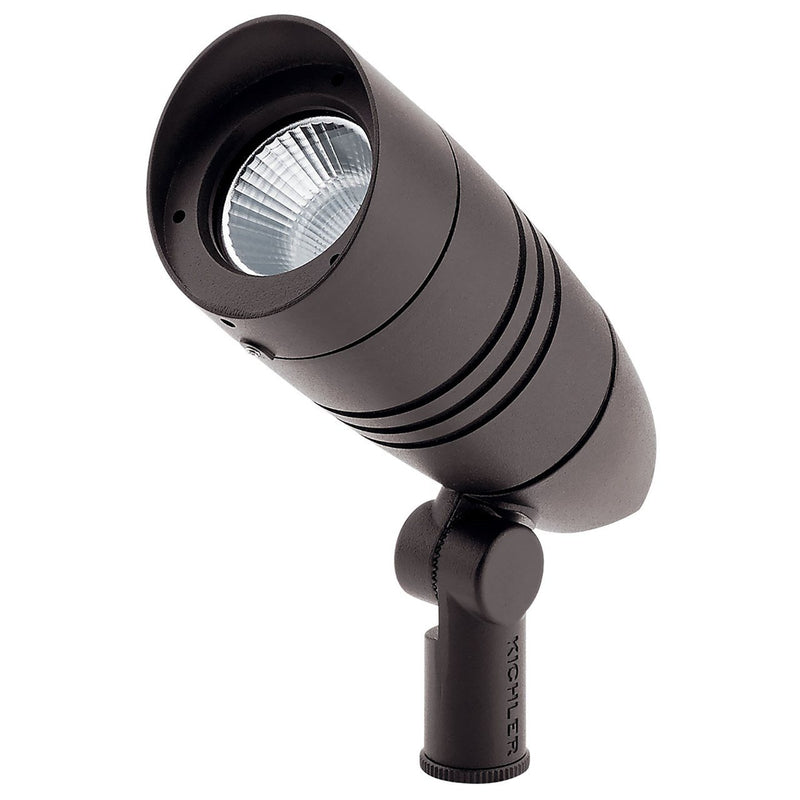 C-Series 5W LED Accent Spotlight in Textured Architectural Bronze