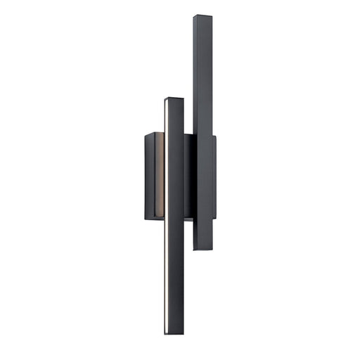 Idril 2-Light Wall Sconce in Matte Black
