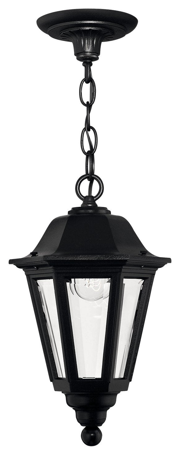 Manor House Outdoor Hanging Lantern in Black