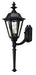 1440BK - Manor House Large Wall Mount Lantern with Tail in Black by Hinkley Lighting