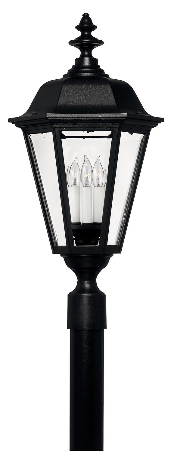 Manor House Extra Large Outdoor Post Light in Black