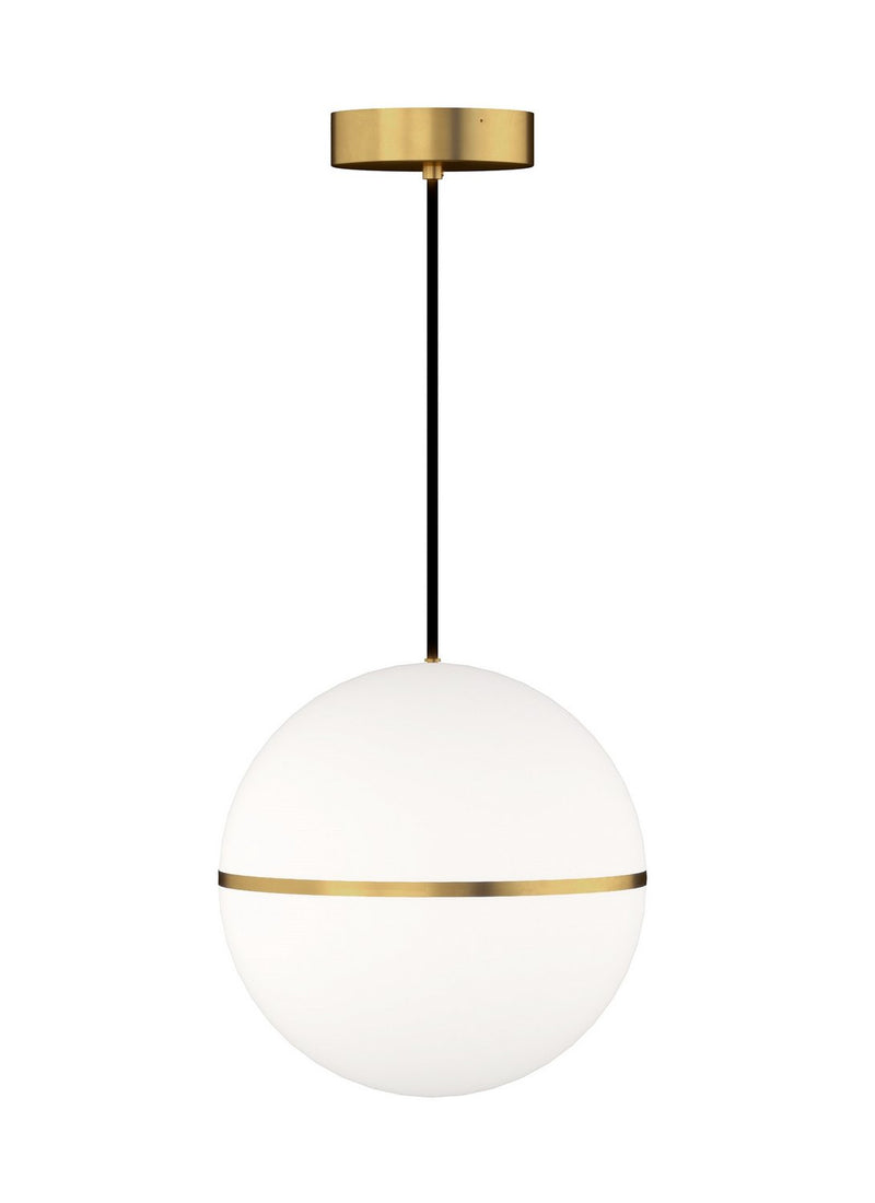 Hanea Grande Pendant in Natural Brass