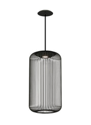 Kai 1 Pendant in Nightshade Black