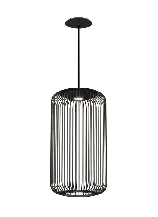 Kai 1 Pendant in Nightshade Black