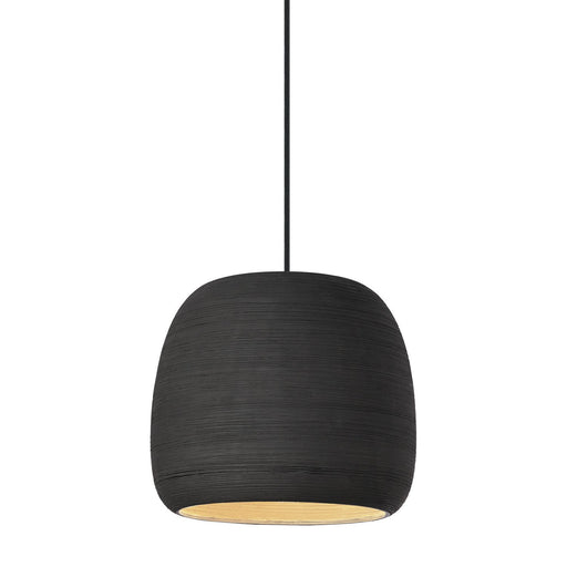 Karam Small Pendant in Small Black and Black