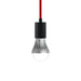 SoCo One Light Pendant in Black
