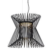 Syrma Pendant in Matte Black Integrated