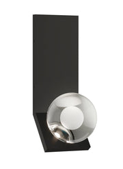 Mina Wall Sconce in Nightshade Black