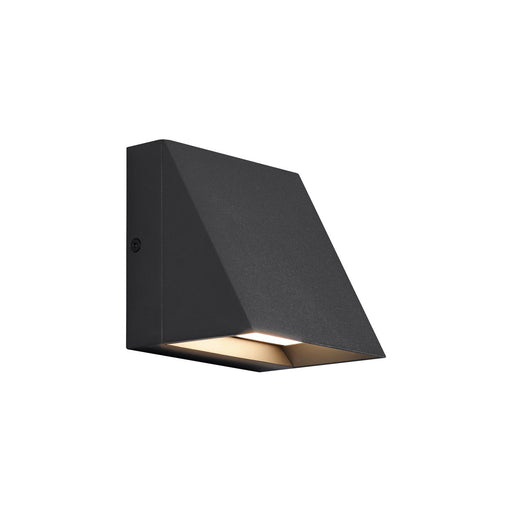 Pitch LED Outdoor Wall Sconce in Black