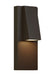 Peak LED Outdoor Wall Lantern in Bronze