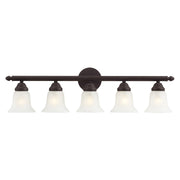 Rivera 5-Light 32" Bath Vanity Light in Bronze