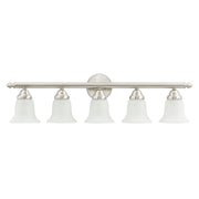 Rivera 5-Light 32" Bath Vanity Light in Brushed Nickel