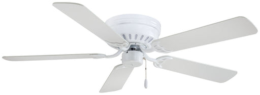 Mesa 52" Hugger Ceiling Fan in White