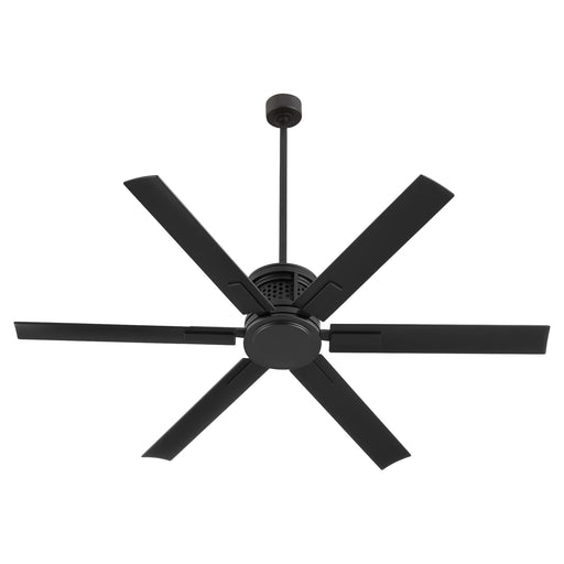 Zeus 65" 6-Blade Ceiling Fan in Matte Black