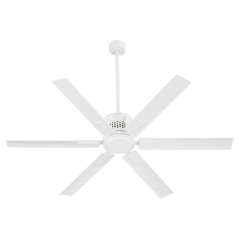 Zeus 65" 6-Blade Ceiling Fan in Studio White