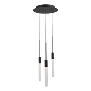 Magic 3-Light Round Pendant in Black