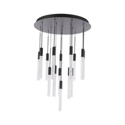 Magic 15-Light Round Pendant in Black