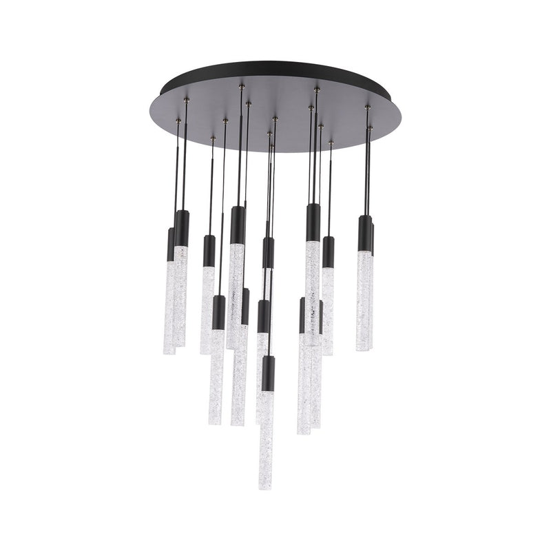 Magic 15-Light Round Pendant in Black