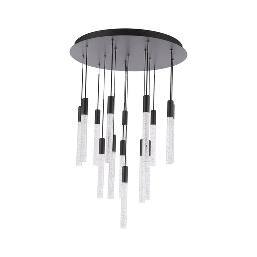 Magic 15-Light Round Pendant in Black